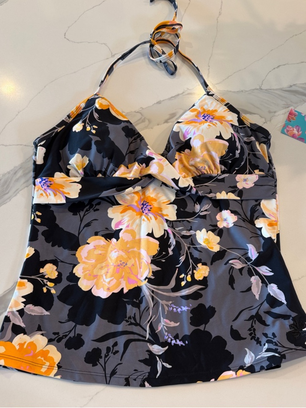Hapari NWT Floral Swim Tankini XL
